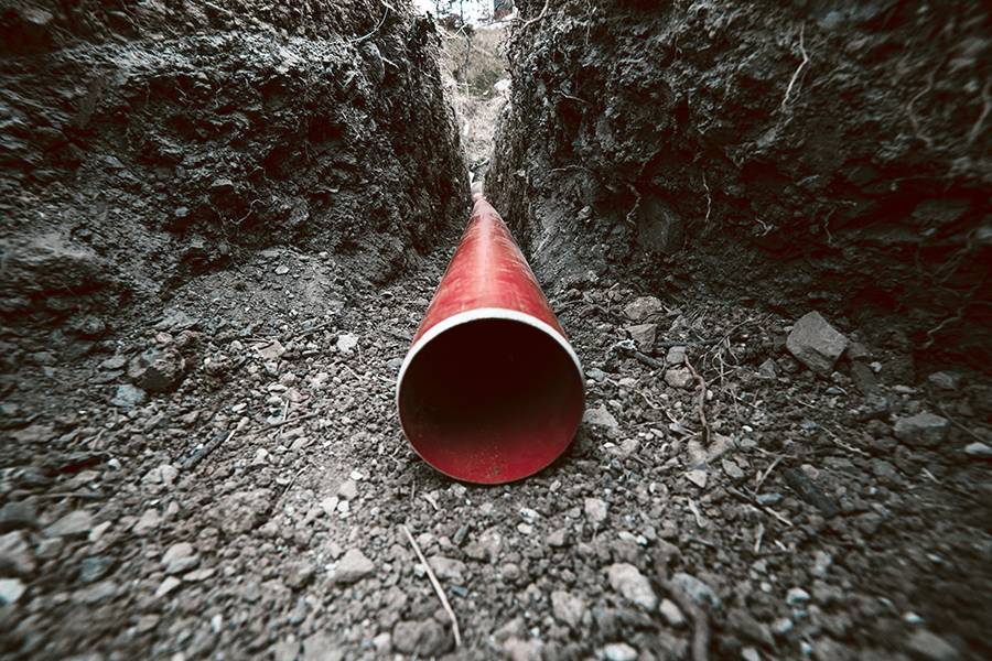 Assainissement rouge